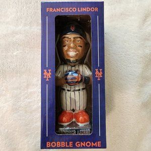NY Mets Francisco Lindor Bobble Head Gnome
